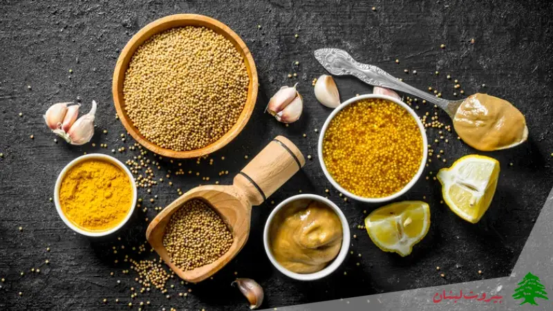 مواد لازم برای تهیه سس خردل